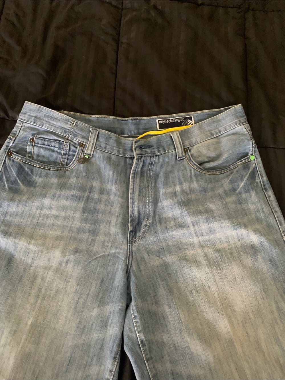 Men's Classic Enyce Light Blue Denim Jeans